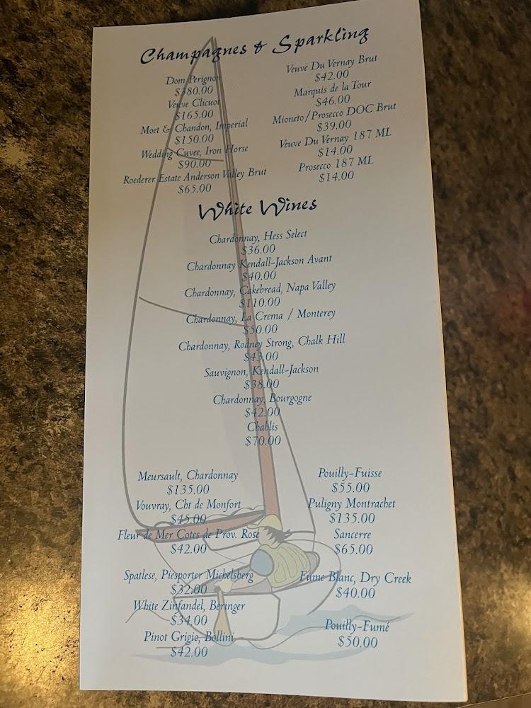 Bay Cafe French Restaurant Menu image 2